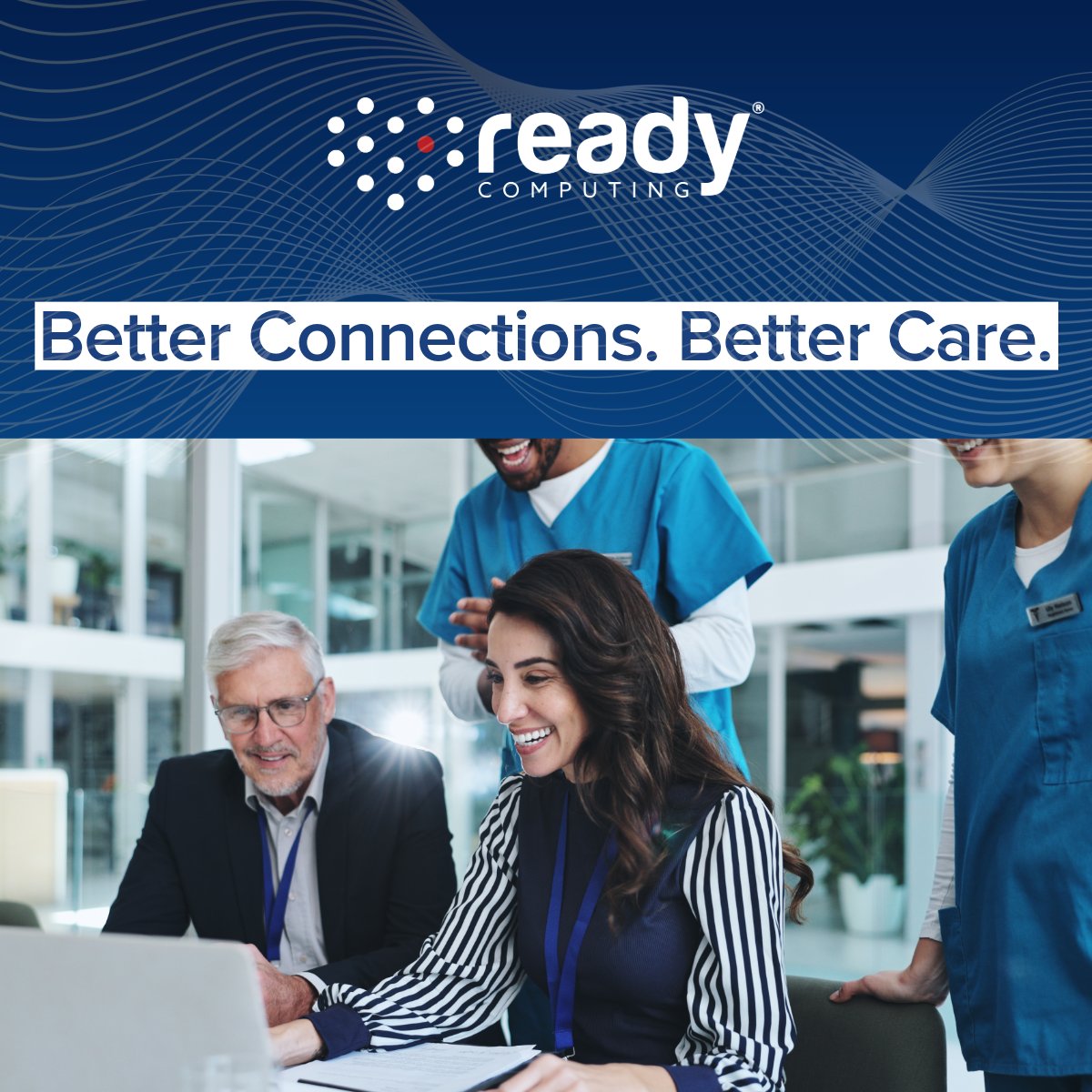 Ready_Computing's tweet photo. Better connections = better care. 💡

Ready Computing brings your healthcare data, workflows, and operations together with Channels360, Resolve, and Wellbase.

Elevate your strategy—schedule a Connected-Care Working Session today: https://t.co/qFqD0JWgQj

#HealthIT #ConnectedCare https://t.co/arzaHRTrGG