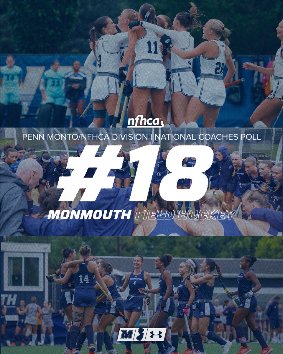 MonmouthFH's tweet photo. Back up to No. 18 🔺

#FlyHawks
#aShoreThing 🌊 https://t.co/IQLmUvwHSi