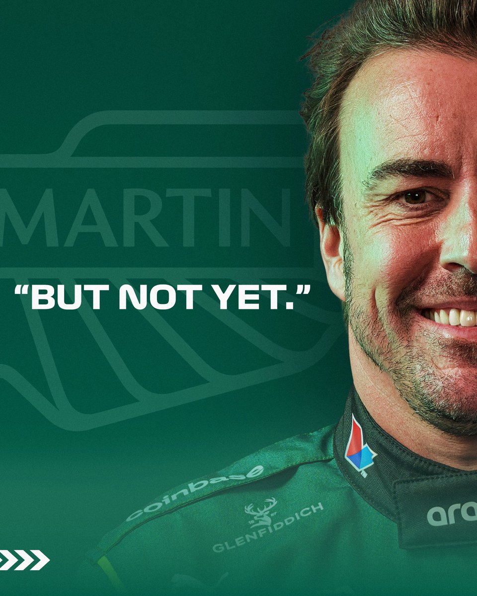 SoyMotor's tweet photo. 🗣️ "Me retiraré de la Fórmula 1... PERO NO TODAVÍA"

😄 Creo que todos vamos a soñar hoy con esta frase

👀 ¿Cuántos os habéis llevado un susto?

#F1 https://t.co/HUNIHT6uMF