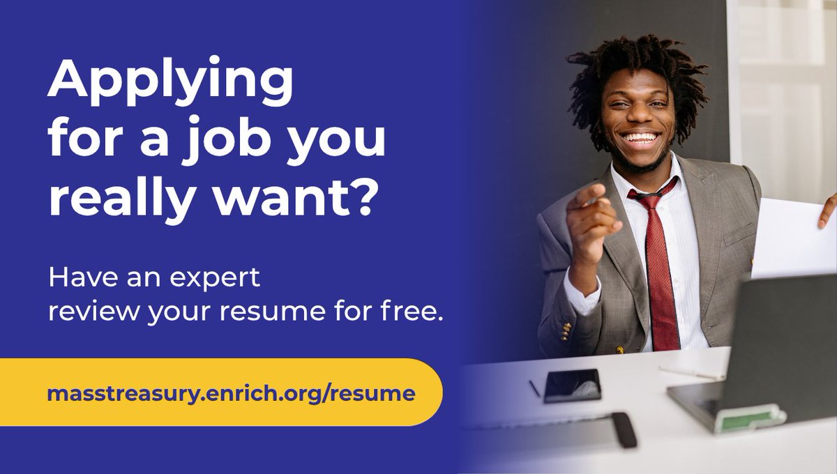 EmpowermentMA's tweet photo. Your experience deserves a resume that shows it clearly.

Before you apply, get personalized feedback with the Expert Resume Critique on Enrich: https://t.co/Sic9vIiu0d https://t.co/dfFGyZlmga