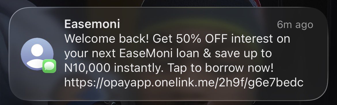 billionaire_eze's tweet photo. Una see am now o 🤭
.. na them Dey advertise their product to me now o 

No be when I borrow finish , Una go wan  use call finish me ehn Easemoni https://t.co/vixTdKKhJO