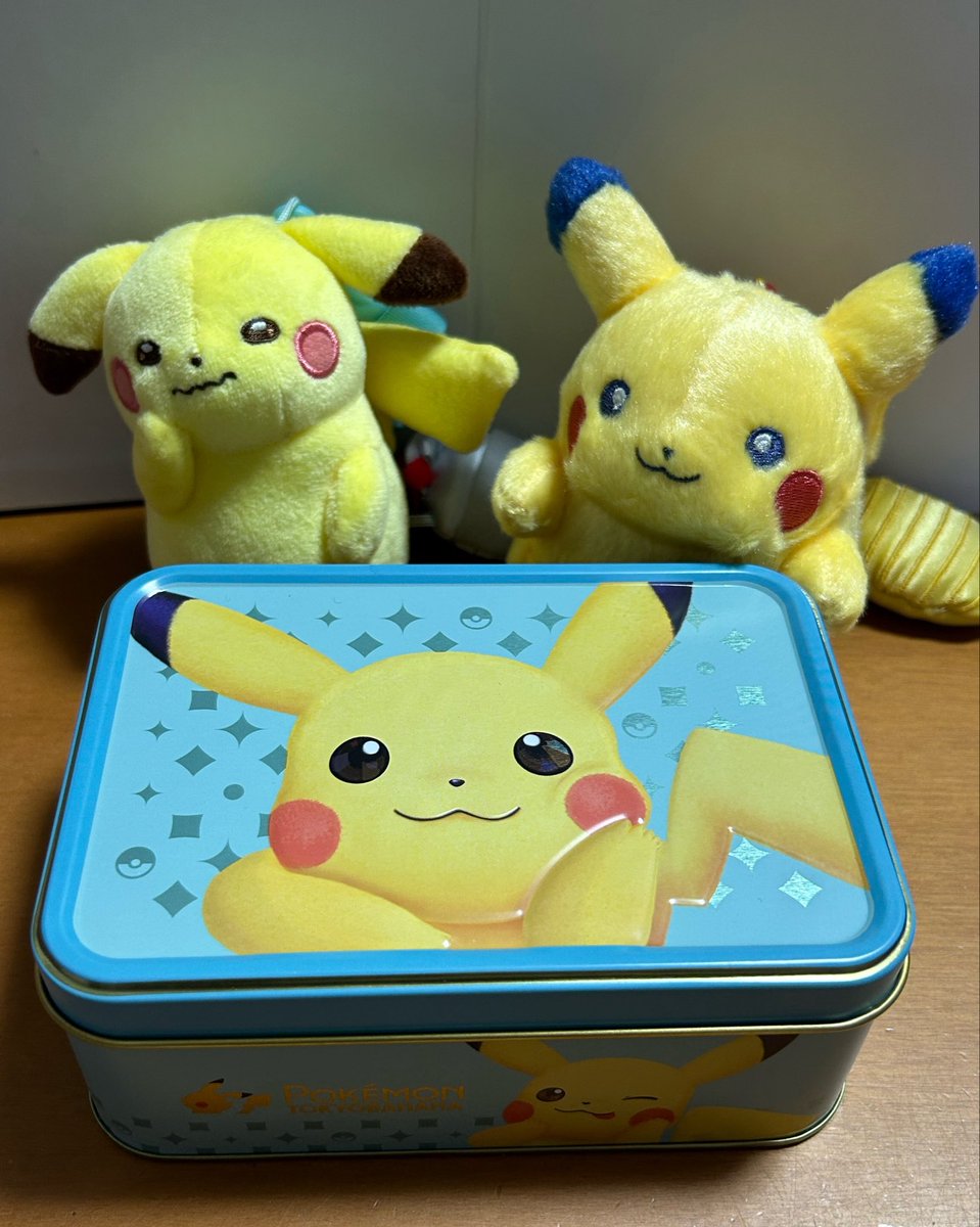 1202_mzk's tweet photo. ピカチュウの缶がかわいい https://t.co/VdbQgsuRjZ