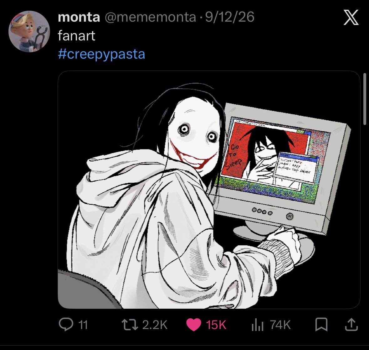 emptisocket's tweet photo. the way they draw jeff makes me wanna cry like aww aw aw aww https://t.co/4rN8ywbLY6