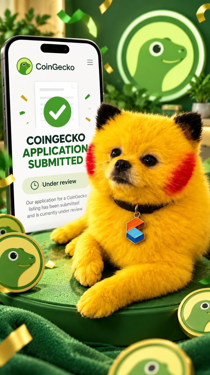 Zaza_Pikachu's tweet photo. ⚡️ $ZAZA has submitted a listing request to @coingecko ! 🐶

Request ID: CL2909260029

geckoterminal: https://t.co/dLmkSt3iJW https://t.co/nd8cLSYNiM