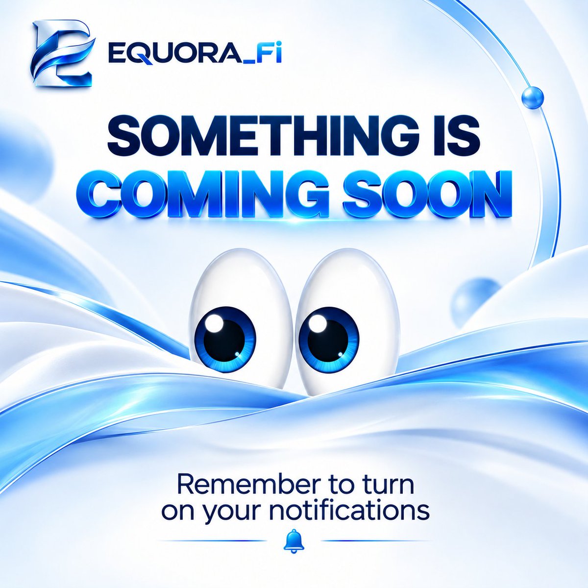 EquoraFi's tweet photo. SOMETHING IS COMING SOON 👀💙

Stay tuned.
Something exciting is on the way. ⚡

🔔 Turn on notifications
Equora_Fi — The next chapter begins. https://t.co/bubJaOHtmN