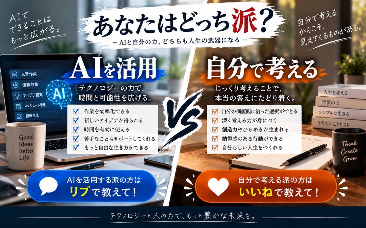 ikeoji_retreat's tweet photo. 究極の2択☝️
あなたはどっち派🤔❓ https://t.co/ZYqRKJYO0y