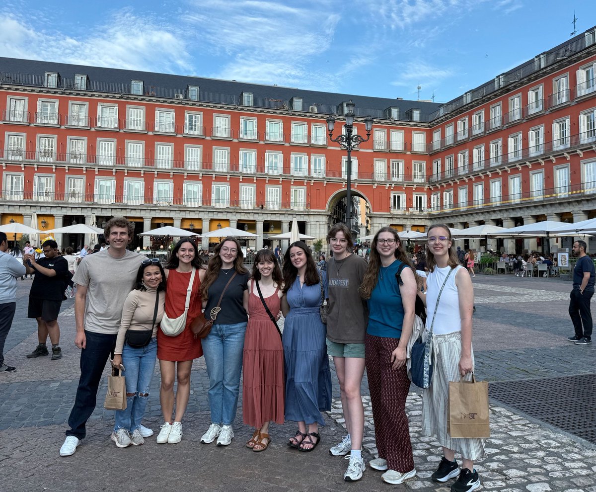 kstatespanish's tweet photo. Want to study Spanish in Spain, with K-State classmates &amp; faculty? Our summer study abroad program in Spain will run for the 7th year this summer: May 22-June 23, 2027. Students earn 6 credits for their major/minor. Contact Dr. Bender for more info! Prerequisite: Span550 by Sp27. https://t.co/M36268j5De