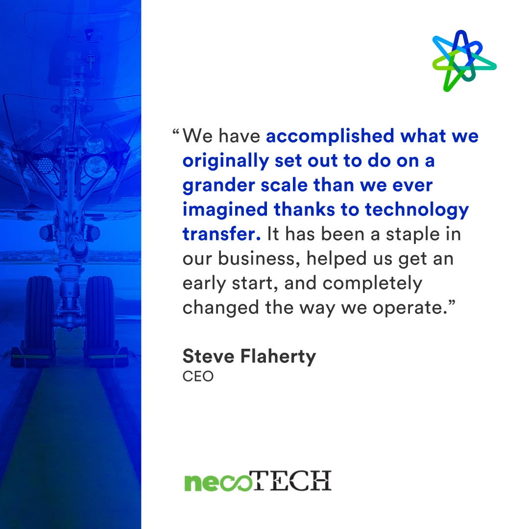 TechLinkCenter's tweet photo. How does #techtransfer drive innovation? Read how @necoTECHUSA, a sustainable asphalt supplier, licensed Army technology to expand into both military and commercial markets: https://t.co/FoDqUPlaKT https://t.co/aWYivSMpYB