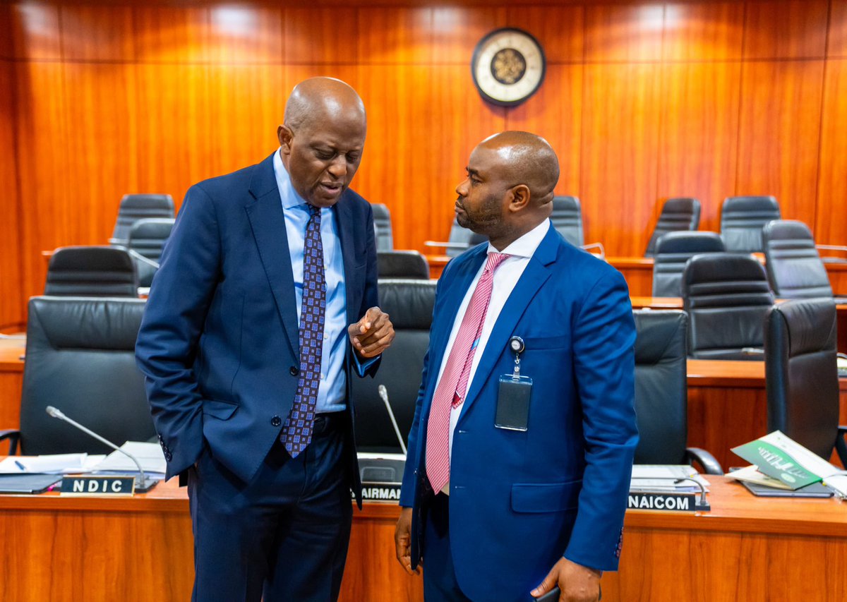mrlurvy's tweet photo. Earlier today, the Executive Chairman of the Nigeria Revenue Service (NRS), Zacch A. Adedeji, PhD, participated in the 81st Meeting of the Financial Services Regulation Coordinating Committee (FSRCC).

The FSRCC is an inter-agency body established to address matters of common interest among Nigeria’s financial services regulatory and supervisory authorities and to strengthen coordination across the sector.

The Committee brings together the leadership of key institutions, including the Central Bank of Nigeria (CBN), Securities and Exchange Commission (SEC), Nigeria Deposit Insurance Corporation (NDIC), Corporate Affairs Commission (CAC), National Insurance Commission (NAICOM), Federal Ministry of Finance (FMoF), National Pension Commission (PenCom), Nigeria Revenue Service (NRS), and the Financial Reporting Council of Nigeria (FRC).

Among its key responsibilities is the coordination of the supervision of financial institutions, particularly financial conglomerates, while fostering greater regulatory cooperation, stability and efficiency within Nigeria’s financial services industry.