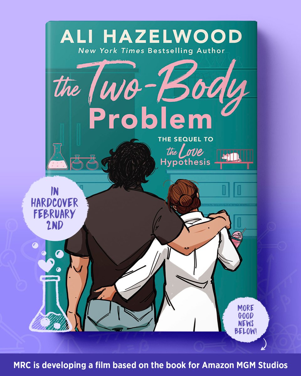 ttliterario's tweet photo. 🚨  Ali Hazelwood acaba de anunciar "The Two-Body Problem", sequência de "A Hipótese do Amor"

Lançamento dia 02 de Fevereiro https://t.co/jmfDpQxE7y