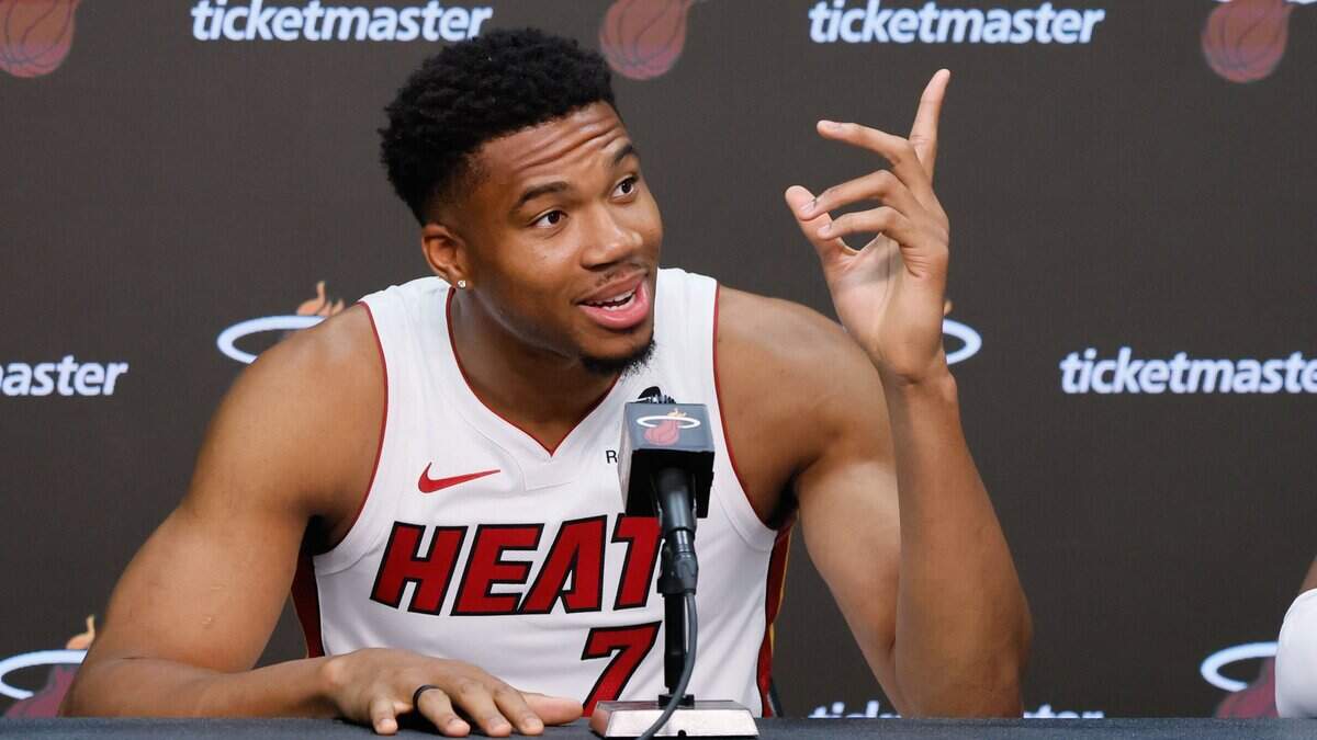 BeyondTheHeat's tweet photo. Erik Spoelstra made a great point about Giannis Antetokounmpo 

“Can we add? Not add to his game? The environment, the style of play, the feeling in the locker room - can that bring out another level in him which would bring about a massive improvement in the locker room.” https://t.co/3QjAEaJ3Kh