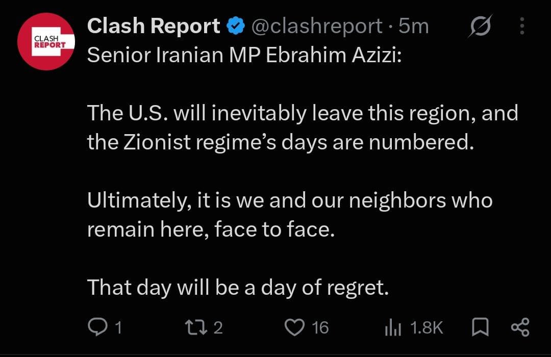 GermanosPeter's tweet photo. إبراهيم عزيزي يهدّد العرب! اسمع يا عزيزي: التاريخ بين العرب والفرس أطول من خطابات التهديد، ولم تُبنَ فيه الهيبة بالصراخ. ولم تدخل حضرتك بغداد الا على ظهر الدبابة الاميركية. أمّا الإسلام، فهو دين المسلمين جميعاً وليس ملكاً لك. خاطب العرب باحترام، فزمن الاوهام قد انتهى https://t.co/fClBg7Rlu2