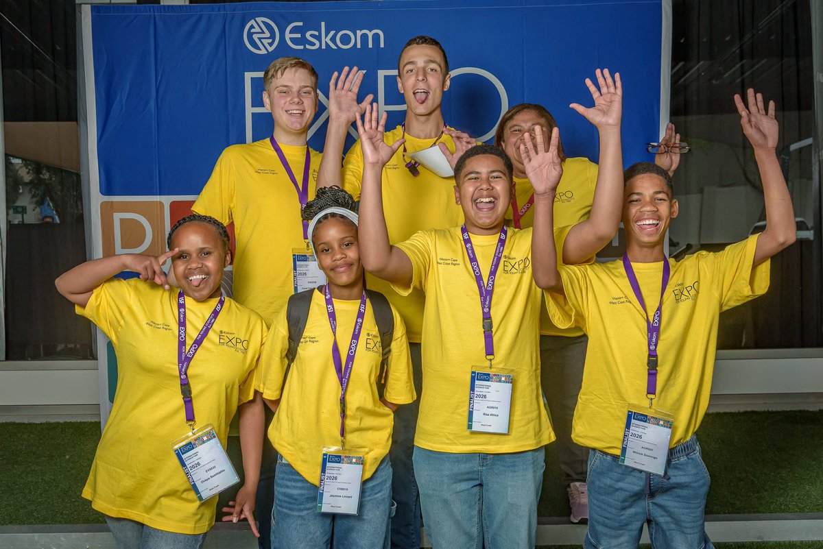 Exposcience's tweet photo. Months of questioning, researching, testing and refining ideas have brought young scientists from South Africa and around the world to the 2026 Eskom Expo for Young Scientists International Science Fair (ISF), where their research will take centre stage and new opportunities await.

The opening of ISF saw 316 South African young scientists from 35 regions across all nine provinces, joined by 24 international participants from Brazil, India, Ireland, Russia, Lesotho, Namibia, China, Türkiye, Tunisia, Mozambique, and Ghana, attending both in person and virtually, come together at the Birchwood Hotel and OR Tambo Conference Centre from 29 September to 2 October. 

Their arrival marks the culmination of a journey that, for South African participants, has included workshops, compulsory District Expos, Regional Science Fairs, judging, feedback and further project development.

Read more: https://t.co/t0SGAMEV7U

#DiscoverEskomExpo #EskomExpoISF