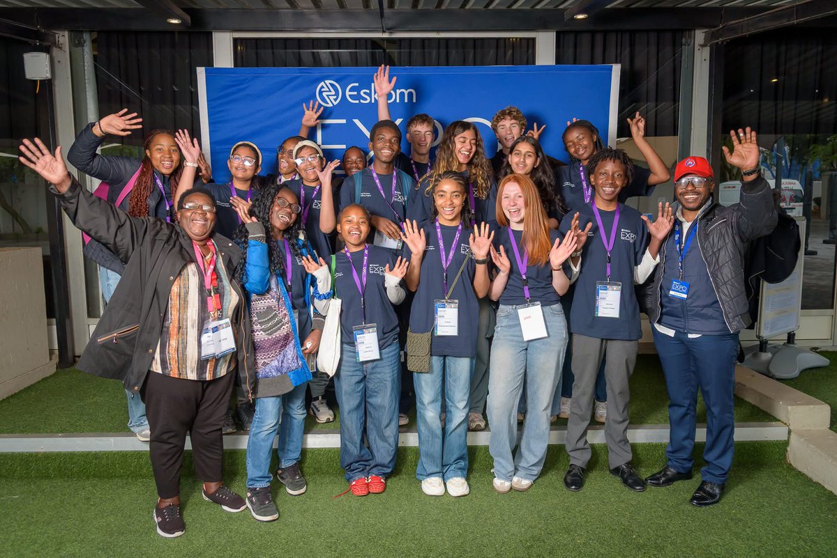 Exposcience's tweet photo. Months of questioning, researching, testing and refining ideas have brought young scientists from South Africa and around the world to the 2026 Eskom Expo for Young Scientists International Science Fair (ISF), where their research will take centre stage and new opportunities await.

The opening of ISF saw 316 South African young scientists from 35 regions across all nine provinces, joined by 24 international participants from Brazil, India, Ireland, Russia, Lesotho, Namibia, China, Türkiye, Tunisia, Mozambique, and Ghana, attending both in person and virtually, come together at the Birchwood Hotel and OR Tambo Conference Centre from 29 September to 2 October. 

Their arrival marks the culmination of a journey that, for South African participants, has included workshops, compulsory District Expos, Regional Science Fairs, judging, feedback and further project development.

Read more: https://t.co/t0SGAMEV7U

#DiscoverEskomExpo #EskomExpoISF