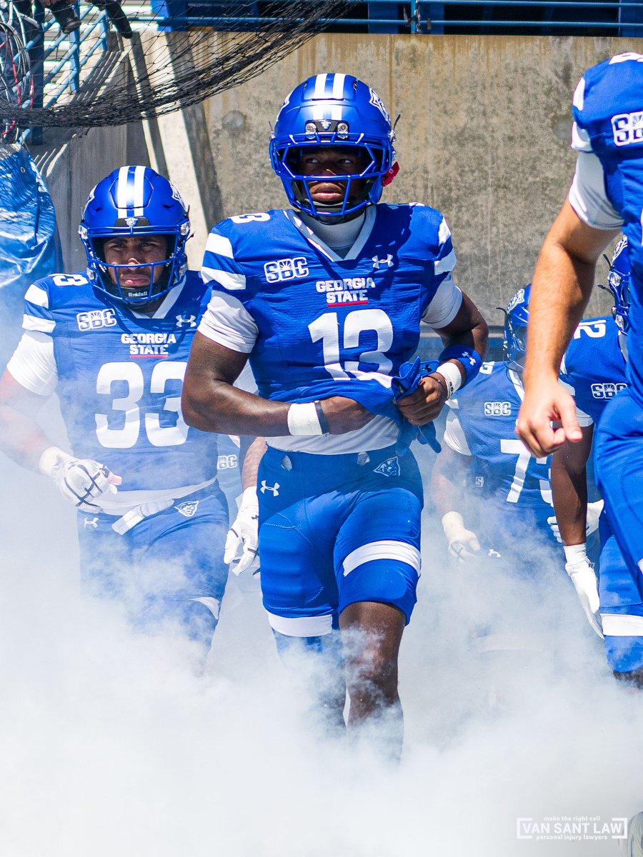GSUPanthers's tweet photo. This Week in the A
#LightItBlue | @InjuryLawyerGA