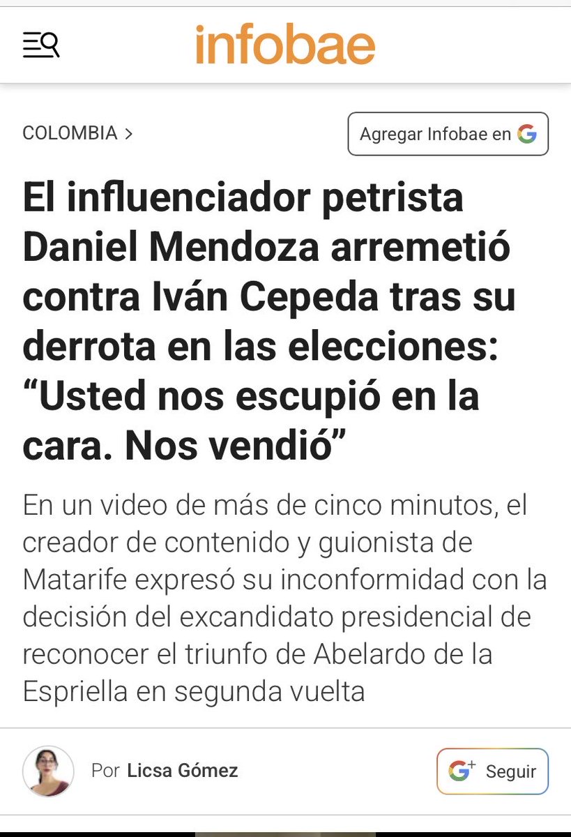 Sohoabby's tweet photo. @IvanCepedaCast Daniel Mendoza no es de extrema derecha y no lo baja de hijueputa. https://t.co/xG5Sdy0z9G