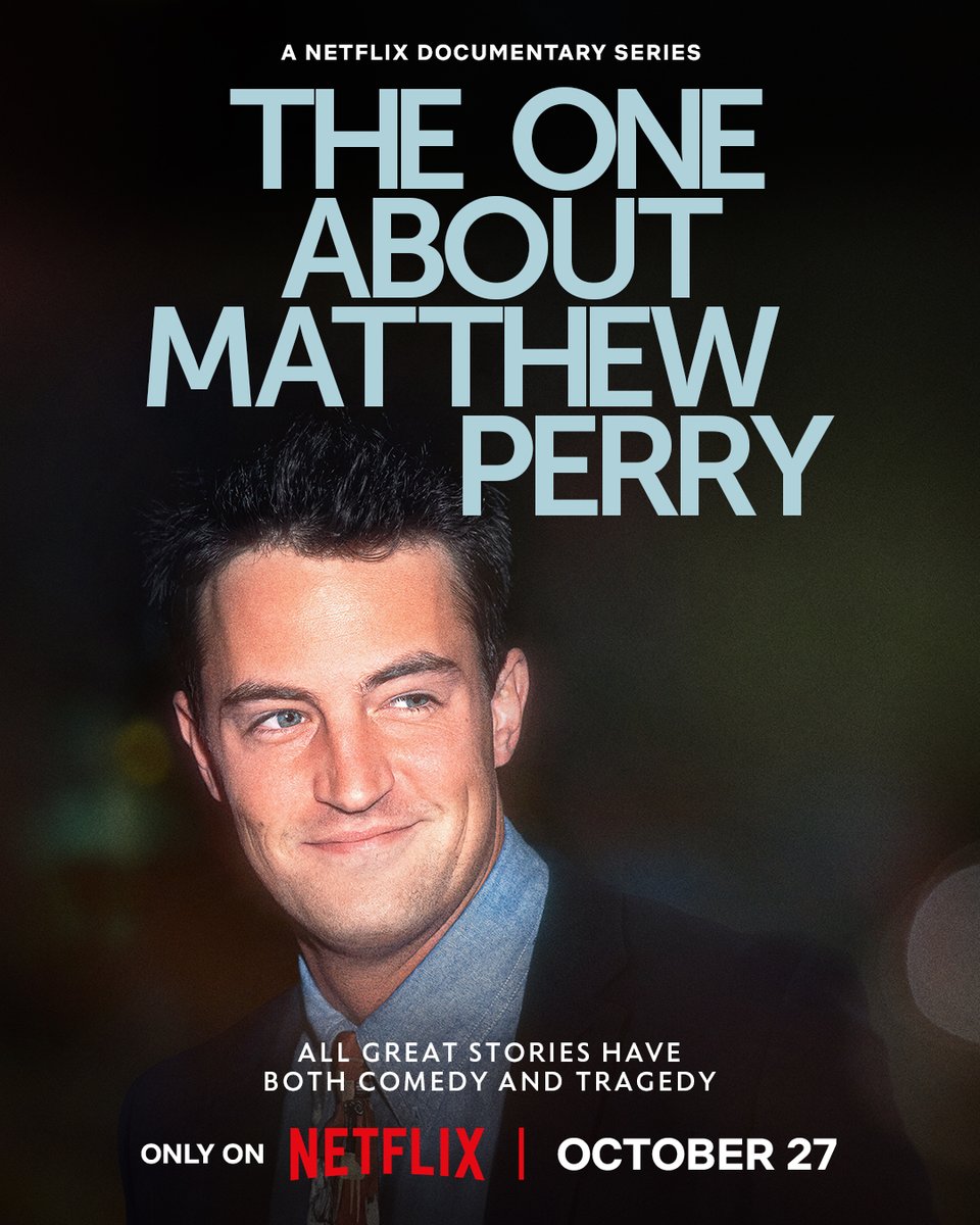 NetflixIndia's tweet photo. The one about my close and personal friend 🥹❤️‍🩹

Watch The One About Matthew Perry on 27 October, only on Netflix. https://t.co/rCVG6Zzkbd