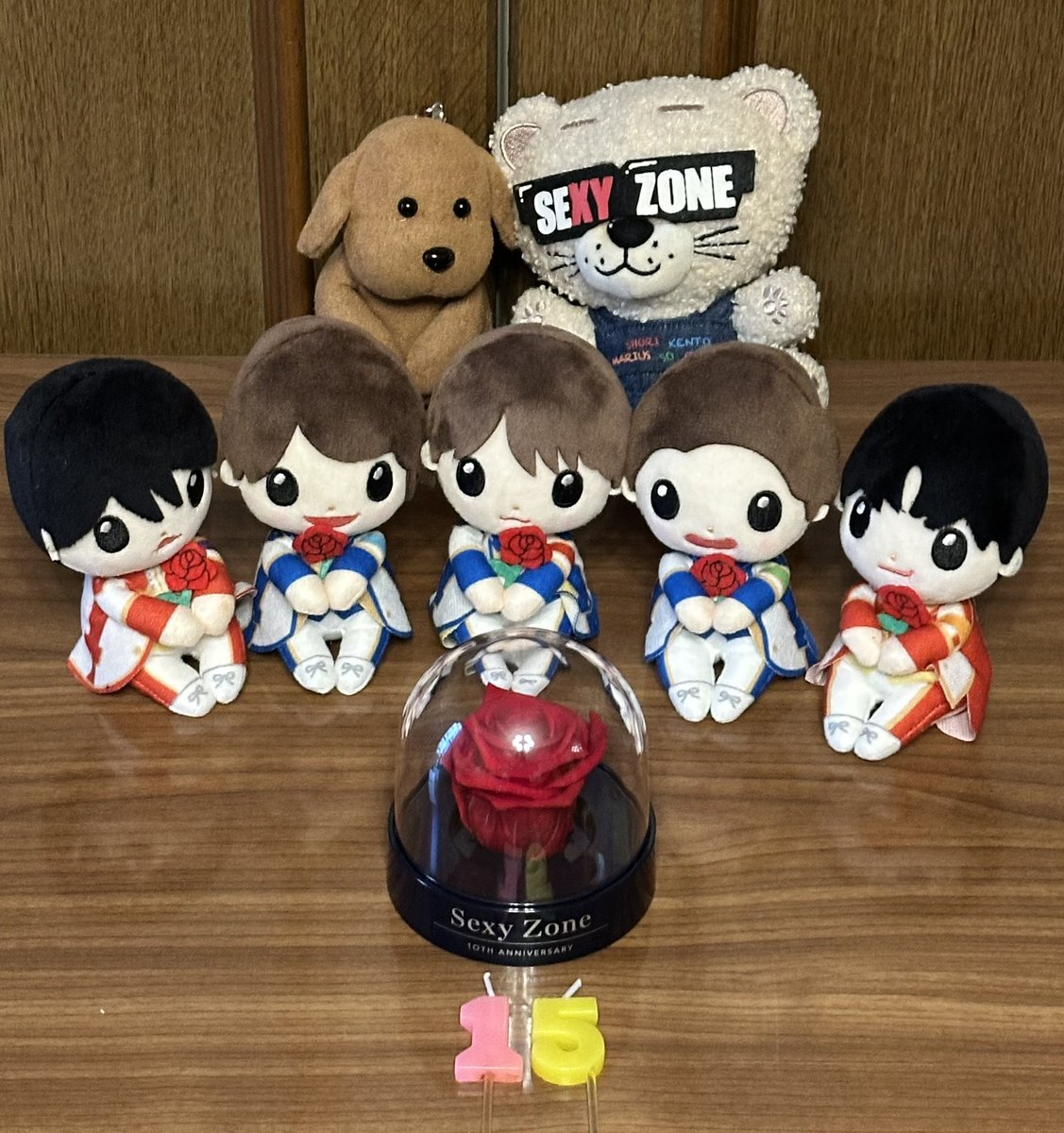so0320ton's tweet photo. SexyZone🌹
結成15周年
おめでとうございます㊗️

timelesz大好きなsecondzだけどSexyZone大好きなセクラバでもあるから、これからもずっとお祝いしますよ🥰

ケンティー💙
風磨くん💜
勝利くん❤️
聡ちゃん💚
マリちゃん🧡
ずっと応援しています🌟

#SexyZone結成15周年
#SexyZone15thAnniversary https://t.co/sphYGwnFf0