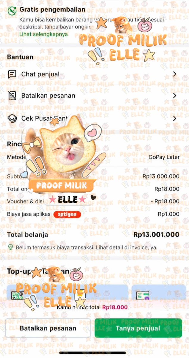 jiisume's tweet photo. 📅 September 

💳 GopayLater

🎁Trusted 1000% with testimoni
💵fee start 8% murce 
🚀fast transfer, fast response

t. pencairan limit paylater spaylater, kredivo, akulaku, gopaylater, indodana, bca paylater, cc/kartu kredit, cradinex, yup, lazada,  tiktok paylater, dll https://t.co/8J7DzWoHk1