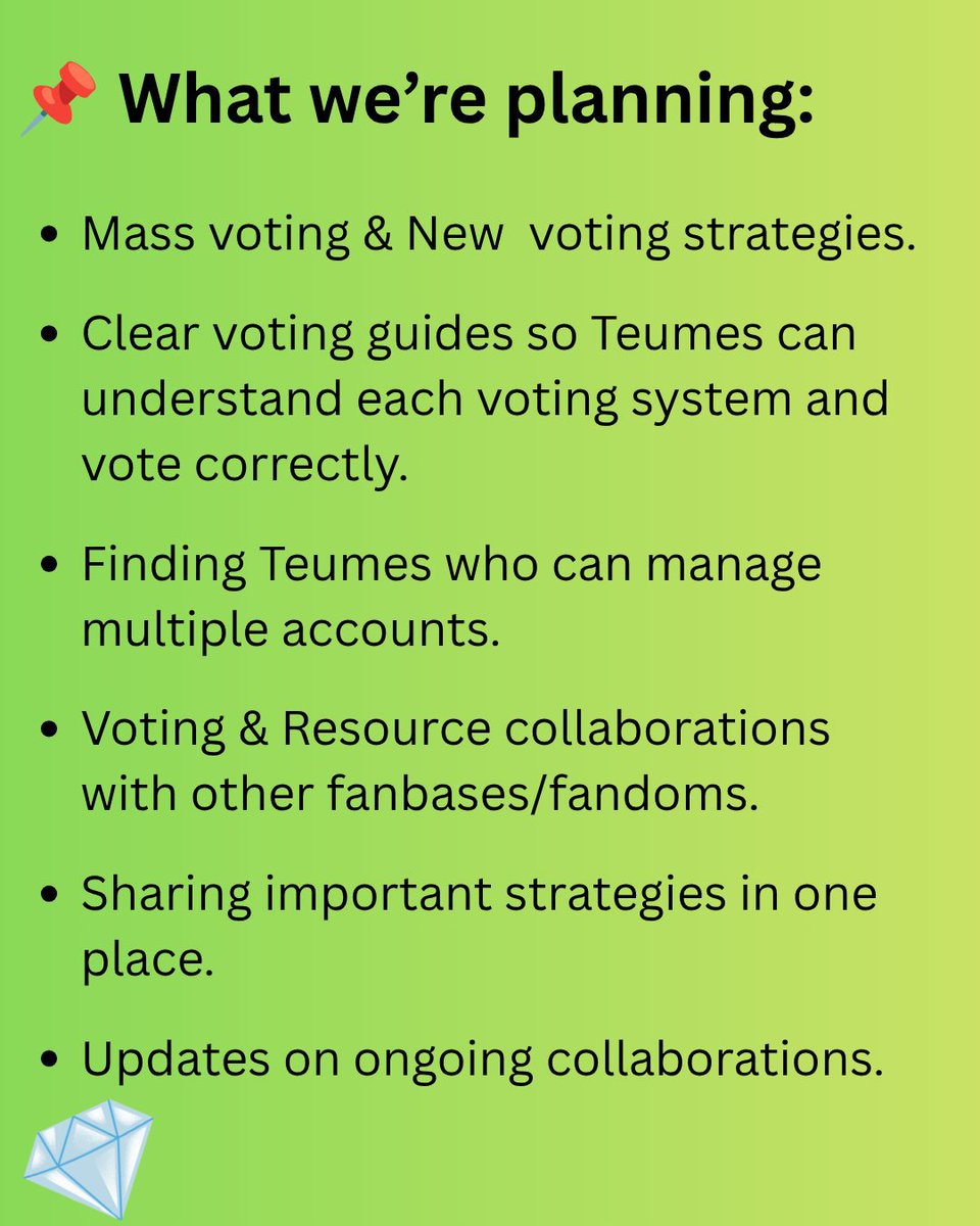 jihooniegirl_'s tweet photo. 💎HELLO TEUMES!💎

We’re creating a GC to coordinate our efforts for TREASURE’s MAMA Daesang this year.🏆

Even if you can’t join or help with coordination, please do join, we want everyone to understand the voting system and use their votes correctly.💙 https://t.co/nIy7UbtHTt