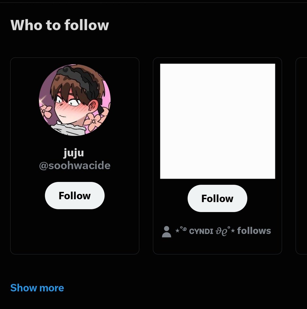 ccuredlove's tweet photo. ru fucking kidding. i open my who to follow my groomer is right there i CANNOT make this up. its hidden cus i dont need him finding this account https://t.co/AJA7oUXcKN