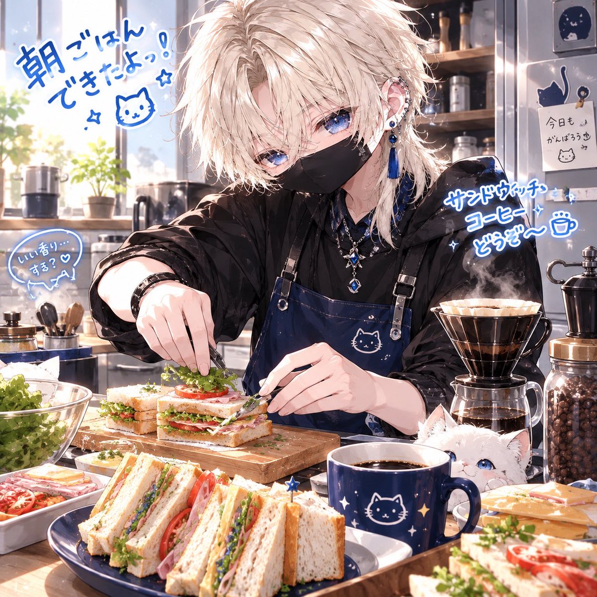 nagi_ngs77's tweet photo. ランユーの作る朝ごはん🥪
#肉処理場
#マフィアの溺愛組員
#ランユー https://t.co/NPHbnHAULH