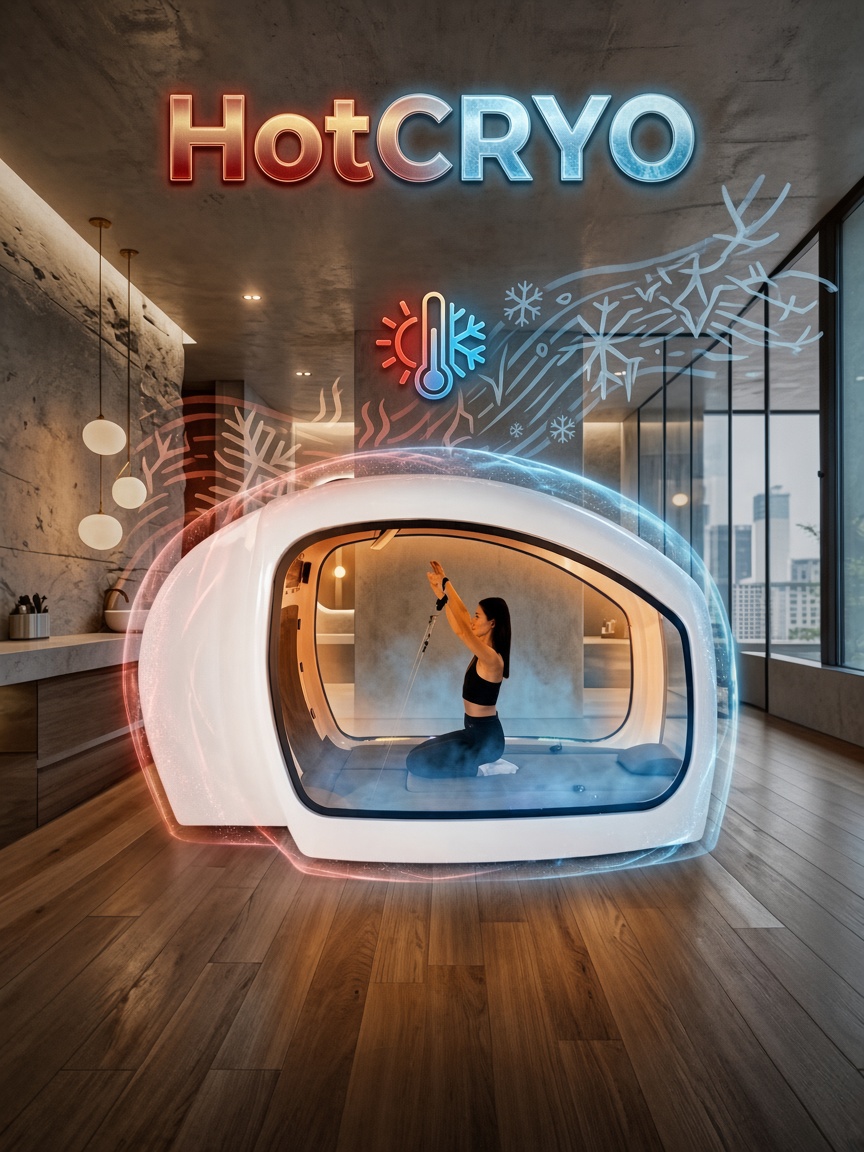 CryonickFactory's tweet photo. 🔥❄️ HotCRYO — when training becomes a technology-driven wellness experience.

HotCRYO by Cryonick is a unique capsule for group training, recovery, mobility, rehabilitation programs and wellness.

 #Biohacking #Longevity https://t.co/2uHbUCRl41