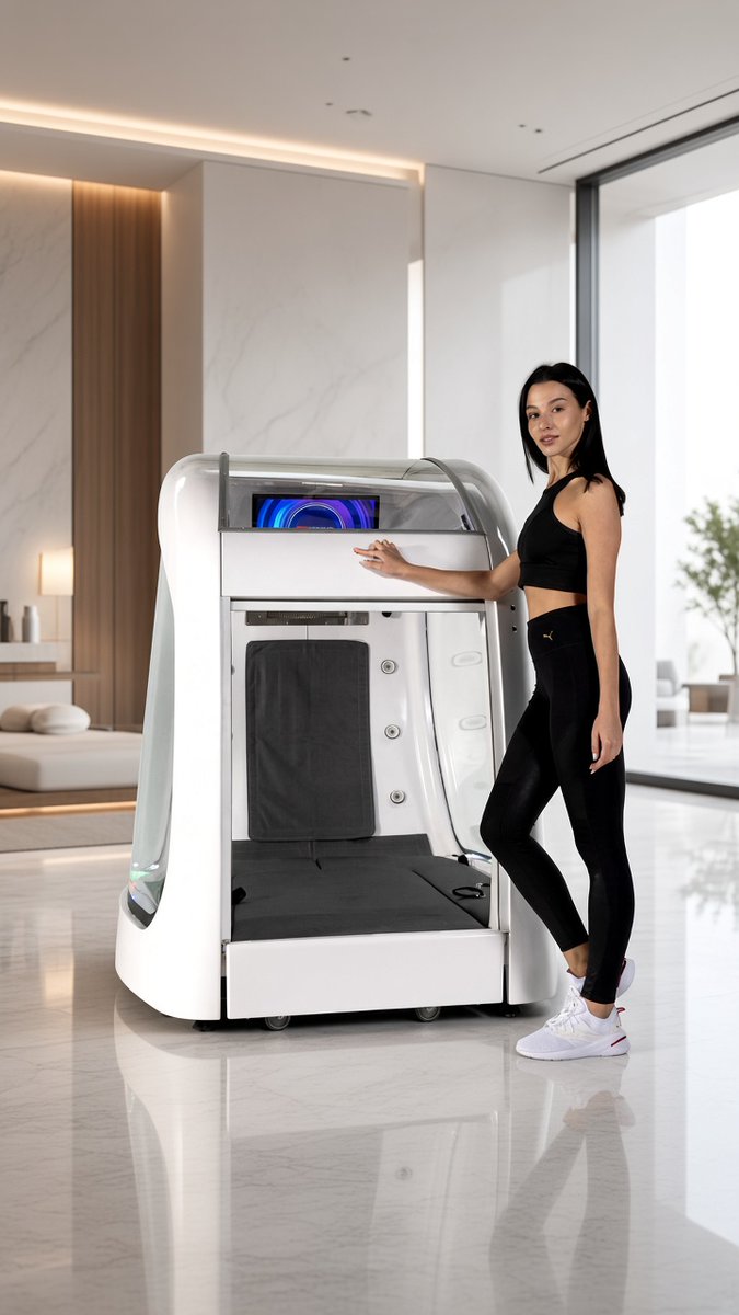 CryonickFactory's tweet photo. 🔥❄️ HotCRYO — when training becomes a technology-driven wellness experience.

HotCRYO by Cryonick is a unique capsule for group training, recovery, mobility, rehabilitation programs and wellness.

 #Biohacking #Longevity https://t.co/2uHbUCRl41