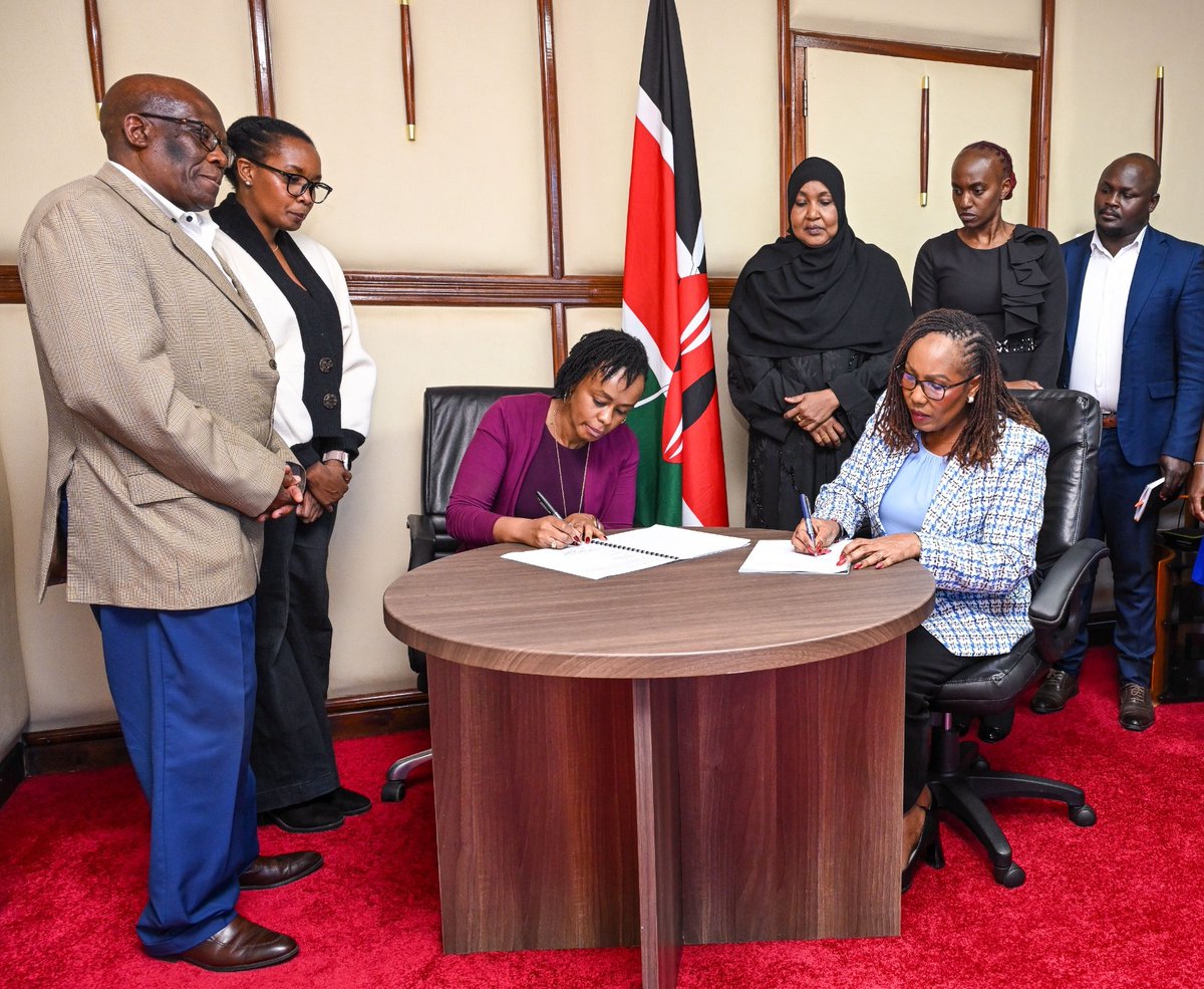 CEOCOG's tweet photo. Today, I signed an MoU between the @KenyaGovernors and Savanna Global Health Institute (SGHI) to strengthen county-led learning and knowledge exchange in Primary Health Care.

Through the County Joint Learning Network, we will support counties to document what works, share lessons and scale practical solutions in health financing, quality of care, supply chain and performance management.

This partnership strengthens our commitment to ensuring that evidence and county experience inform better health outcomes across Kenya’s 47 counties.