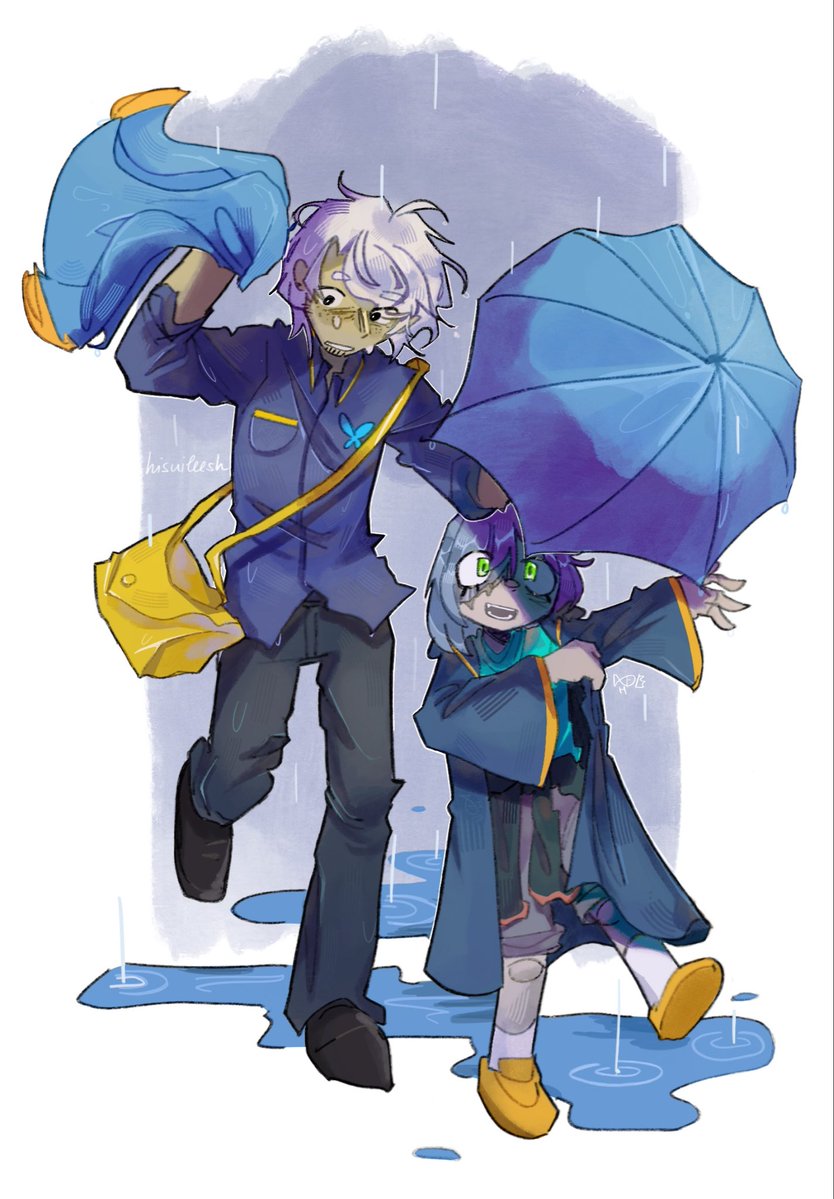hisuifeesh's tweet photo. nqh!branzy &amp; Jan (her design is still a wip)
#nqh #notquitehuman https://t.co/qt4VN7AL8V