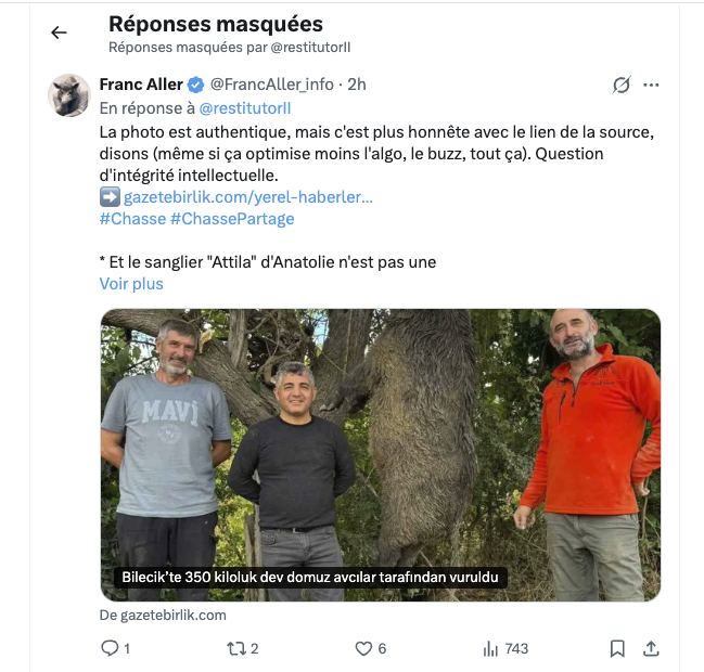 FrancAller_info's tweet photo. J'avoue éprouver un sentiment assez net à l'égard de ce genre de compte...
#OnneSeRefaitPas
#LePutaclicSpasMonTruc, @restitutorII
* j'ai bien évidemment été immédiatement bloqué, aussi.
** La publication originale du site turc, pillée sans scrupule, attribution ou le moindre respect : ➡️ https://t.co/gtVfoskcEj
*** En revanche, la vanne du cochonglier anatolien et du débat entre @ArizteguiEddine et @RsurTerre était excellente, @DidierDessart3 😂
https://t.co/JTlHG81w15