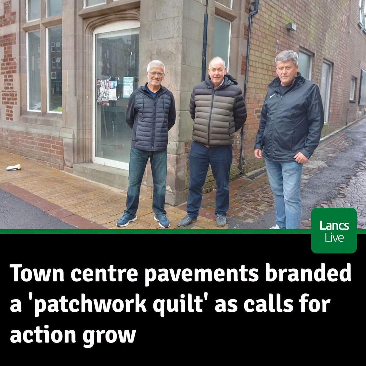 CouncillorGord1's tweet photo. Councillors have highlighted six streets where tar has been used instead of paving !

https://t.co/haSgeK9Byr https://t.co/A7QVbpmQhX