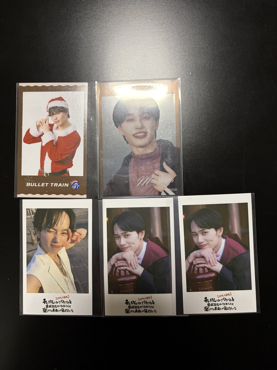 bt_sfmy's tweet photo. 超特急　EBiDAN  買取　交換

譲)マサヒロ

求) 買取>>カイ、シューヤ、ハルの生写真等

11/25東京ドームor郵送
お気軽にお声掛けください！

#超特急　#ebidan https://t.co/7VQLOlLpVi