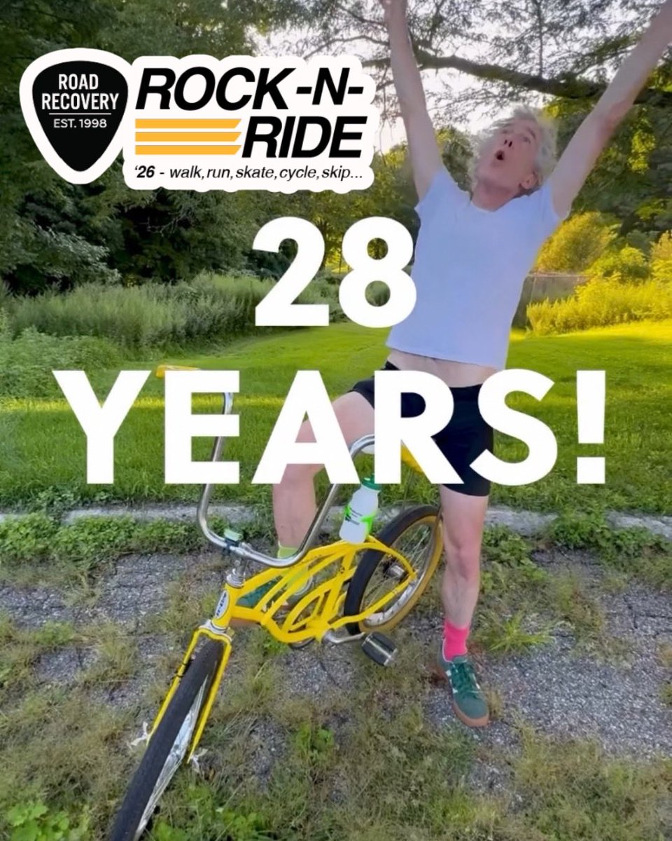 RoadRecovery's tweet photo. 🤘🏽 Rock-N-Ride ’26 is Oct 3!
🚲 Run, Walk, Cycle, Skate around the Central Park Loop - or just come hang at our booth at 90th St &amp; 5th Ave.
🎸 28 years. $28K goal. Support our mission to help youth through music, mentoring &amp; creativity.
🔗 Get involved: https://t.co/4jehOCevaQ https://t.co/BrJXAxEBu4