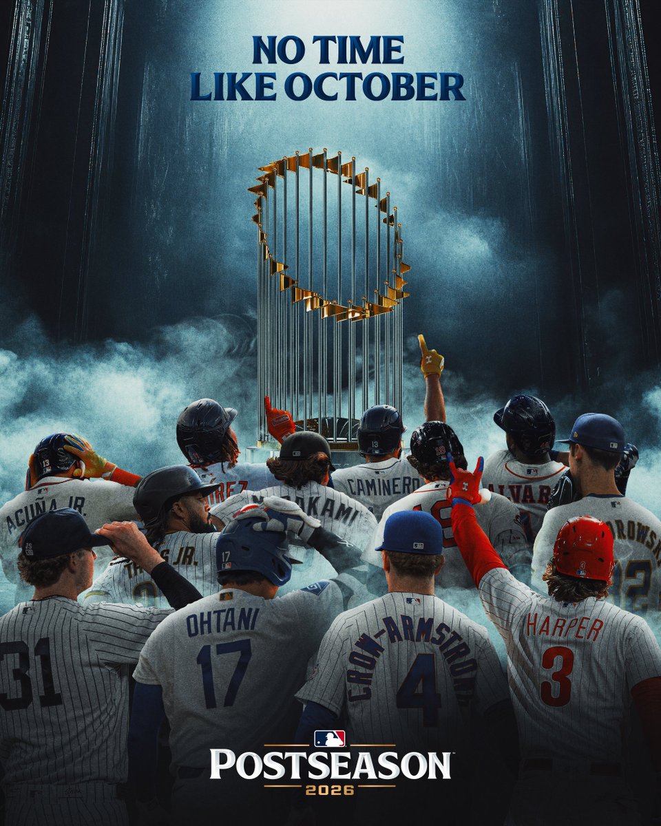 Around here, October starts a couple of days early. 

HAPPY POSTSEASON! 
 [📷](https://pbs.twimg.com/media/HTY8VcHXwAA4GAu.jpg) https://pbs.twimg.com/media/HTY8