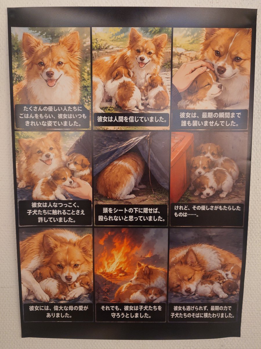 vvv_makoto_vvv's tweet photo. 26日に、行ってきた🐾🐾💖

#justiceforWangWang
#旺旺
#旺旺ちゃん親子を忘れない https://t.co/H4UjrWJacw