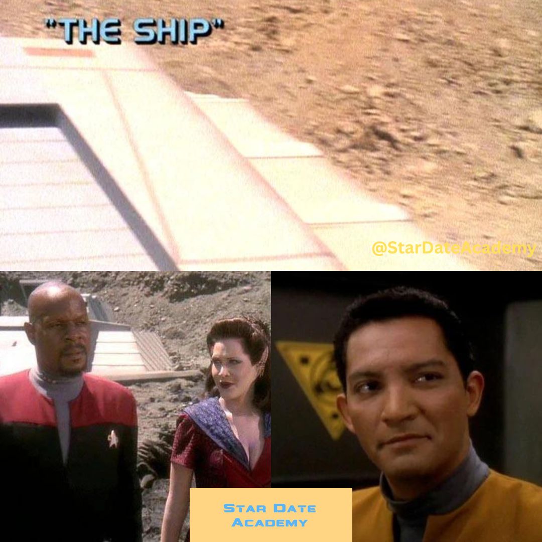 StarDateAcademy's tweet photo. On This Stardate:
1991- Ensign Ro TNG S5E3 #StarTrekTNG
1996- The Ship DS9 S5E2
1998- Shadows and Symbols DS9 S7E2 #StarTrekDS9
2021- wej Duj LD S2E9 #StarTrekLowerDecks https://t.co/g7LeKMzLm2