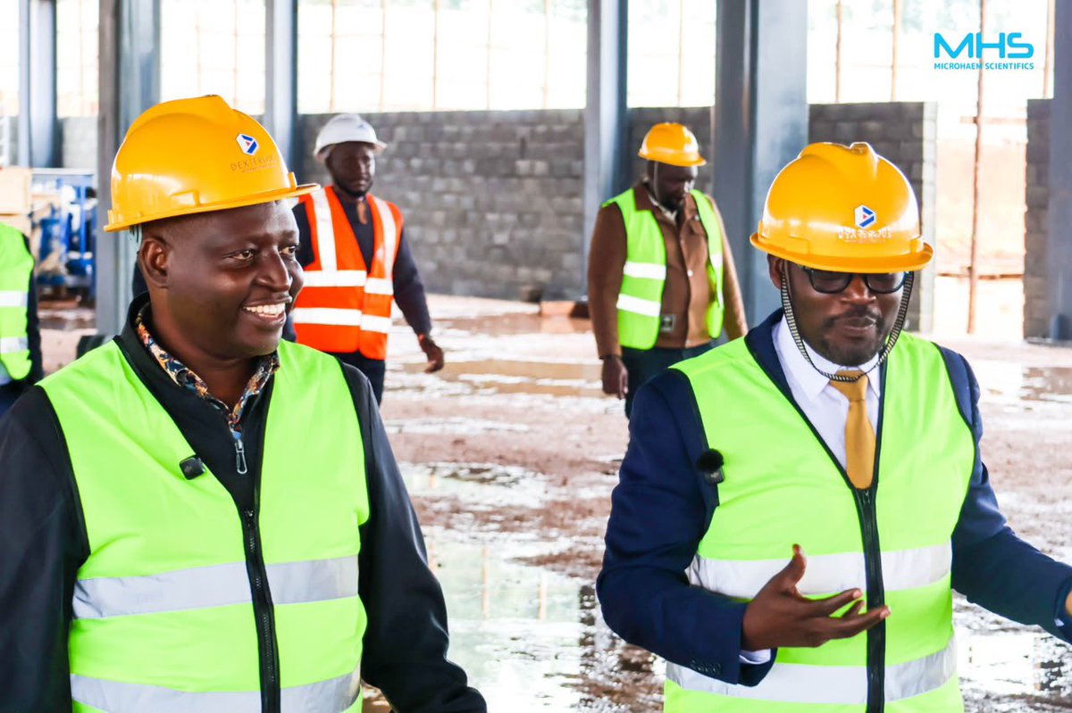 Microhaem's tweet photo. From Ntinda to our Phase II site at Namanve, today’s visit was about Uganda’s next step with @dbahati . We shared our last-mile screening strategy and our vision for facilities where African scientists can turn research into health solutions.

Made in Uganda. Built for Africa. 🇺🇬

#MicrohaemScientific