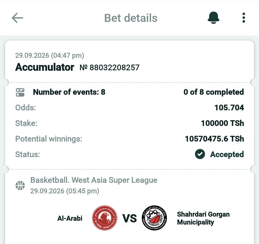 BIGPREDI's tweet photo. BASKETBALL🏀🏀

105+ODDS || 3DQ9R
103+ODDS || VDV9R
101+ODDS || XZQ1S

📲 Join SPINBETTER Now:
👉 Register: https://t.co/x3YN3Yy9d7
🎁 Get 100% Bonus | Promo Code: PREDI https://t.co/n0YZWhwXJR