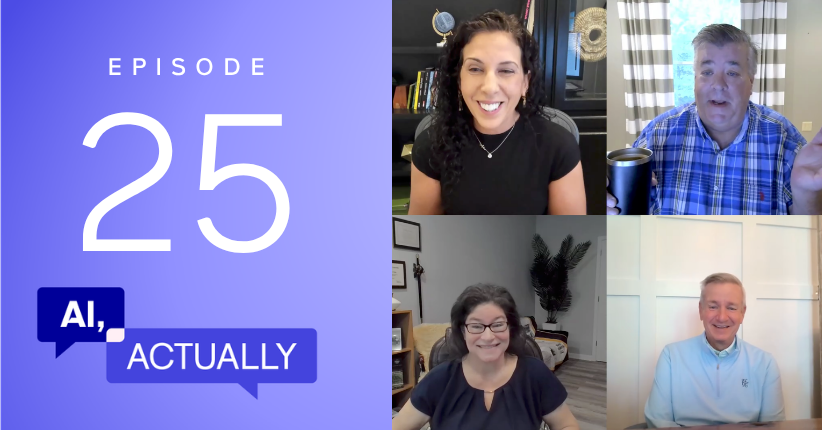 AnswerRocket's tweet photo. Most AI tools are built for one user. Enterprise workflows need a whole team.

Ep. 26 of AI, Actually: Pete Reilly, Alon Goren, Mike Finley &amp; Stew Chisam on multiplayer AI, harnesses, the AI pause debate &amp; JEV.

🎧: https://t.co/ghCyKTf1SH

#AIActually #EnterpriseAI https://t.co/STQkSlWXdx