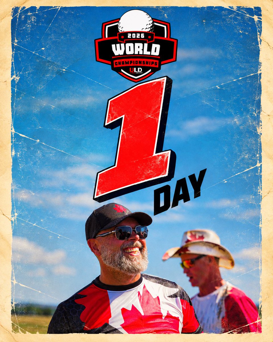ULDChampionship's tweet photo. ☝️𝐝𝐚𝐲𝐬 𝐚𝐧𝐝 𝐜𝐨𝐮𝐧𝐭𝐢𝐧𝐠
2026 ULD World Championships | Sept. 30-Oct. 03
Wood Ridge Farm Brewery | Lovingston, VA
#ULD #ultimatelongdrive https://t.co/H0SGlbAiY1