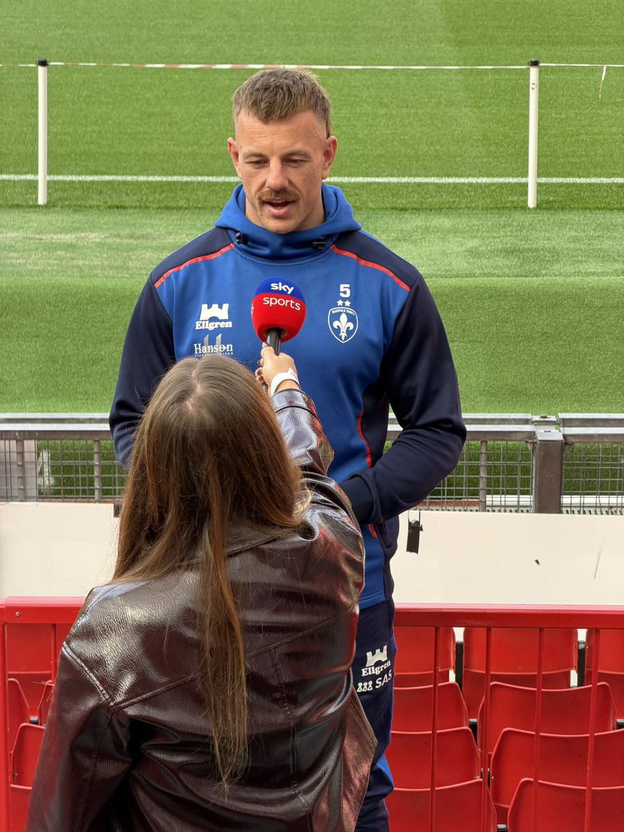 WTrinityRL's tweet photo. 🎤 Media Duties 

#UpTheTrin https://t.co/hEAqWDECid