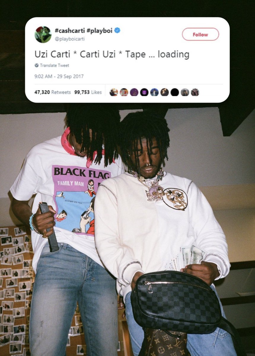 LUHSYKE_'s tweet photo. On this horrific date of 9/29🥀:

- Yandhi was supposed to be released in 2018

- 16*29 by Playboi Carti &amp; Lil Uzi Vert was first announced

Both highly anticipated albums never saw the light of day💔😢 https://t.co/6Roq1dz5rw