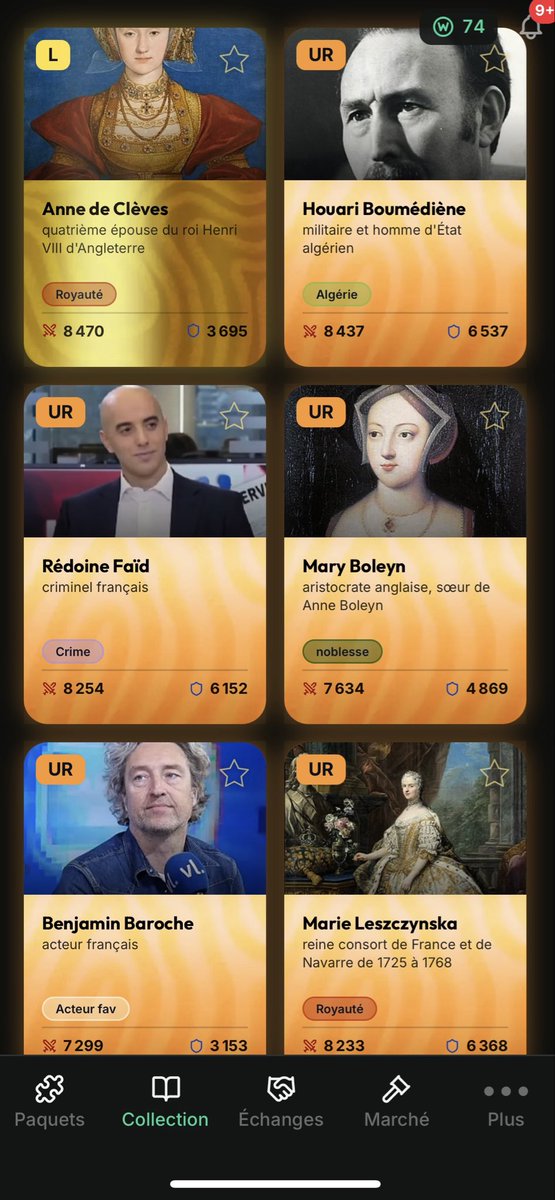 loowee29's tweet photo. Bon, je commence à bien aimer ma petite collection ! Si vous avez Henri 8 et ses femmes, j’aimerais bien vous les échanger !! #wikimasters https://t.co/QYJQwolUfl