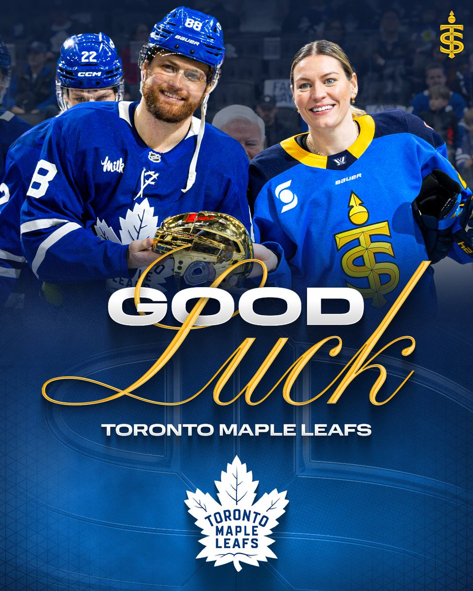 PWHL_Toronto's tweet photo. Go Leafs Go 💙

Good luck this season, @MapleLeafs! https://t.co/MLQZA4yrcA