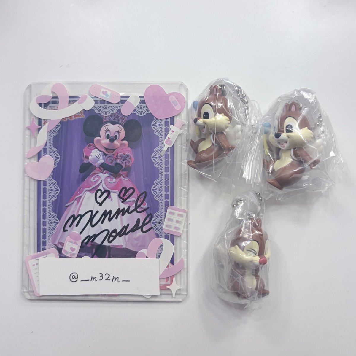 __m32m__'s tweet photo. 【交換・譲渡】ディズニー エンジェルスイング ガチャガチャ

譲:チップ×2、デール
求:ミニーor定価+送料

郵送交換のみ📮
検索からでも気軽にお声がけください🙇‍♀️ https://t.co/GvsSNLd4c5