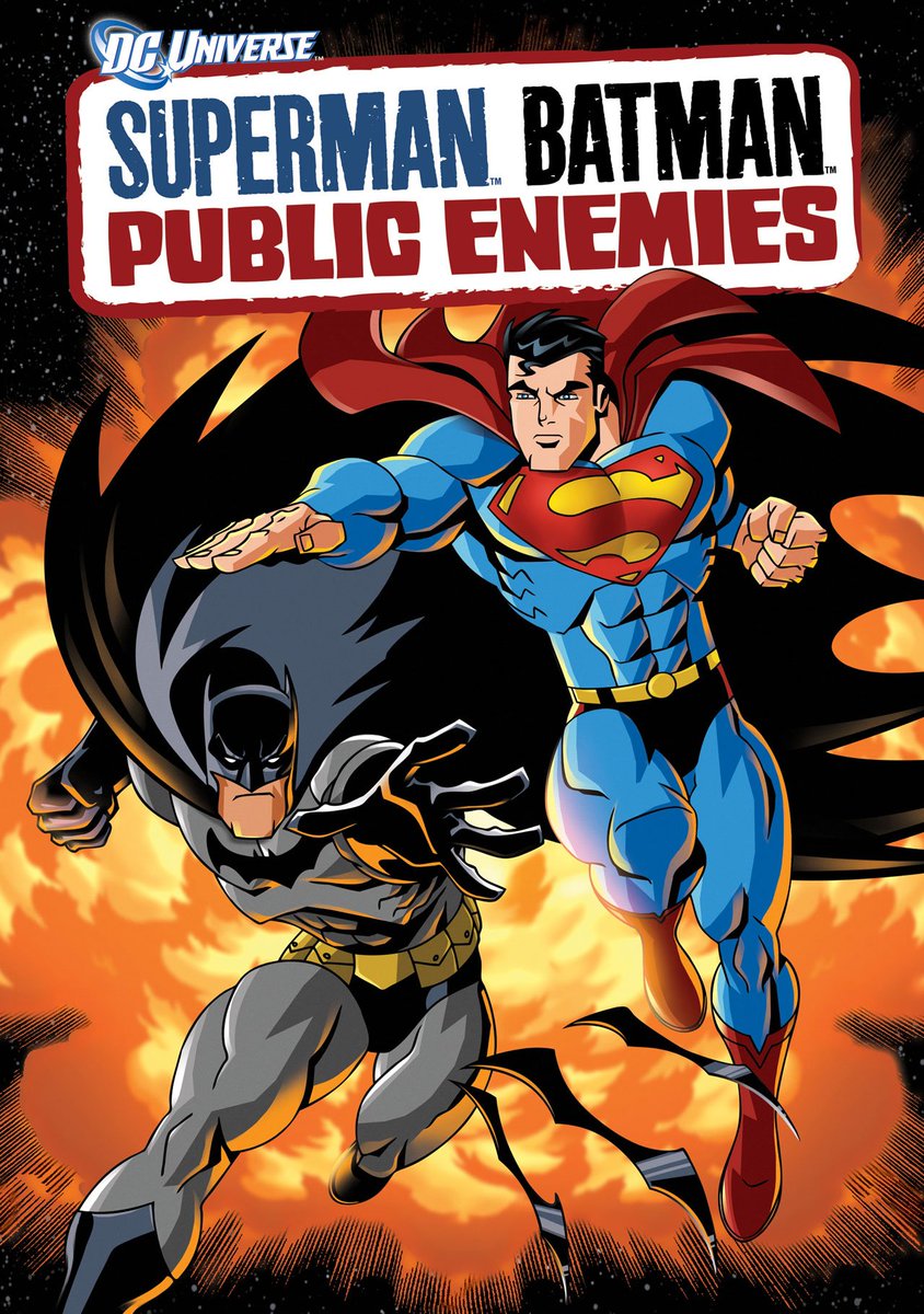 Cartoonhistory2's tweet photo. 'Superman/Batman: Public Enemies' released 17 years ago direct to video. https://t.co/5IKAwSStA0