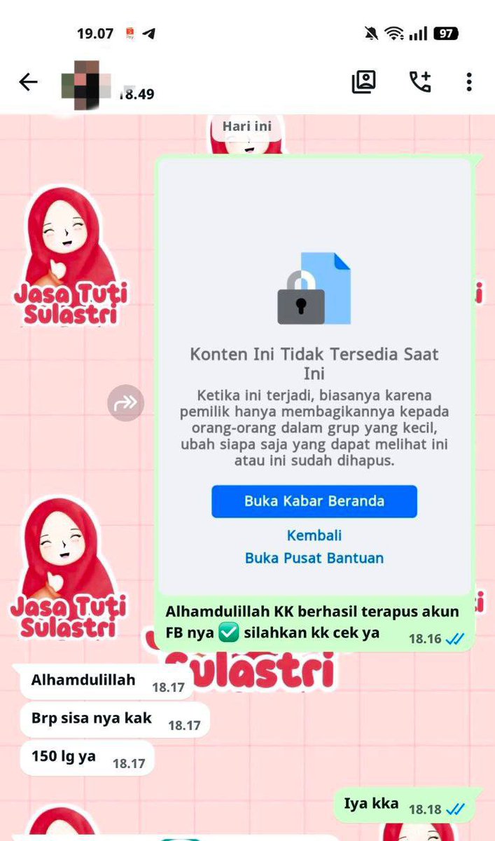 kalcger's tweet photo. READY JASA‼️

💭jasa hapus akun
💭jasa pemulihan akun &amp; balikin akun lupa pasword/ke hack
💭jasa lacak lokasi
💭jasa sadap wa
💭jasa lacak hp hilang by no hp/imei/akun
💭jasa hack/pulihkan chat wa
(email,ig,wa,twiter/x, fb,linkkedin,tiktok,dll.)

PROSES FAST &amp; WA DI BIO
#zonauang https://t.co/6ZY1vMRwo3