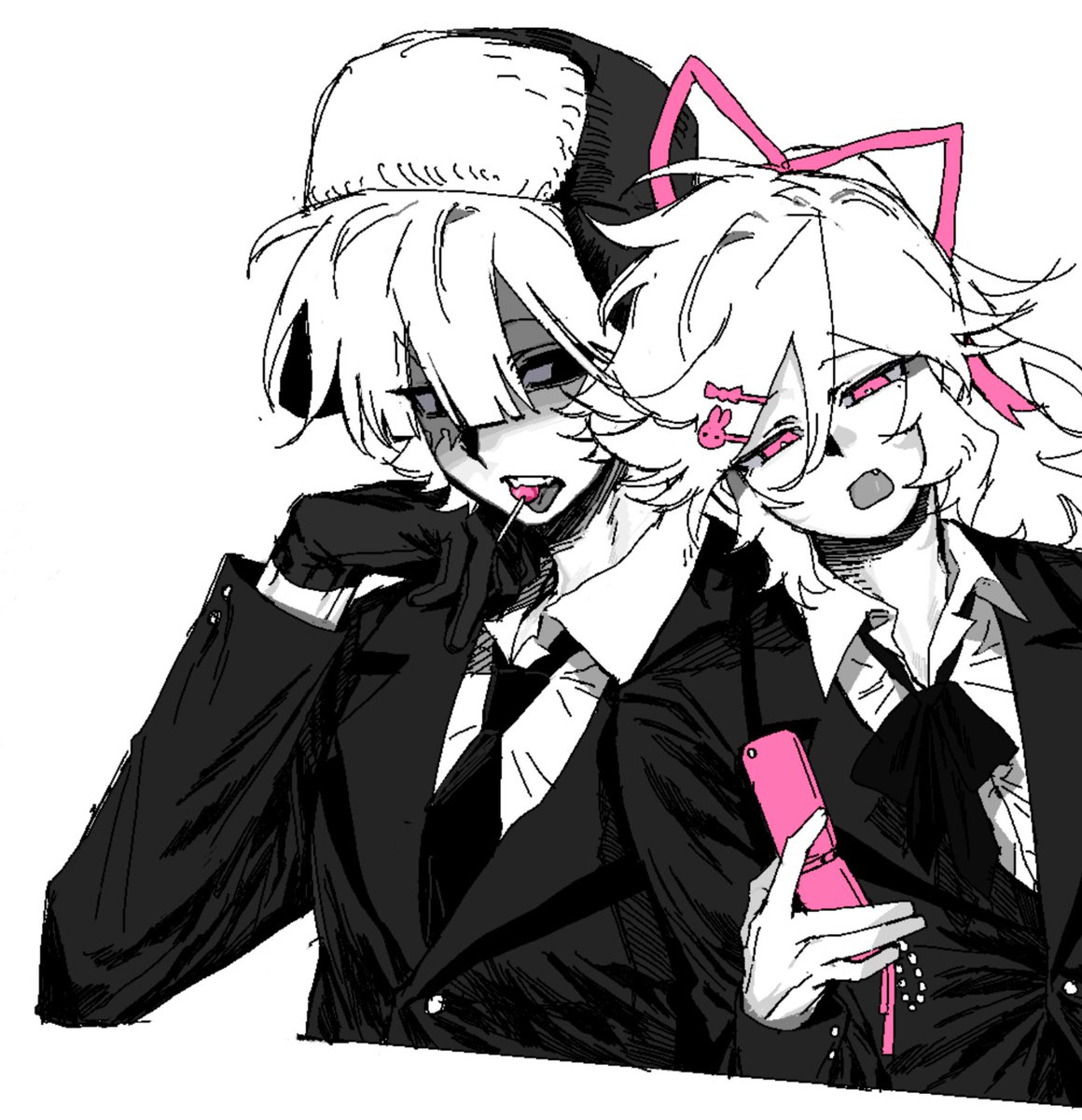 lincunsanz90656's tweet photo. #dizzy #bloodypink  #murderdronesdoll  #murderdronesLizzy https://t.co/gSJnaXsKga