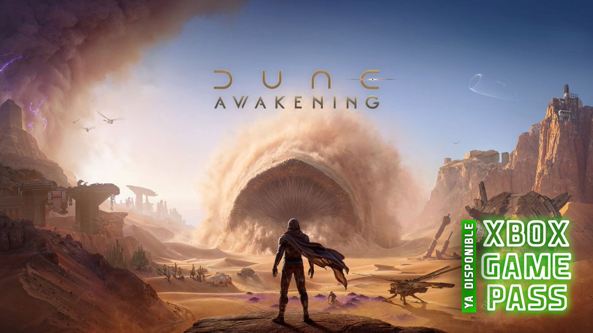 DisfrutaXbox's tweet photo. Dune: Awakening | Sobrevive a las dunas en un Arrakis inmersivo y dinámico
https://t.co/ripSNRFX41
#XboxGamePass #DuneAwakening https://t.co/5bJJ1B58aI